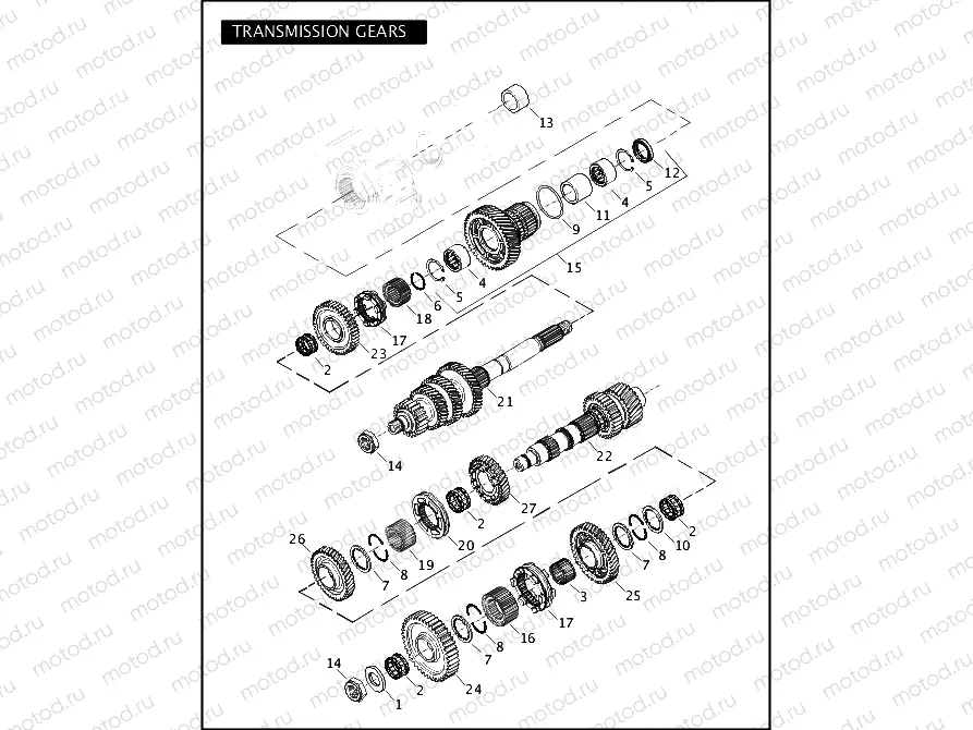 TRANSMISSION GEARS