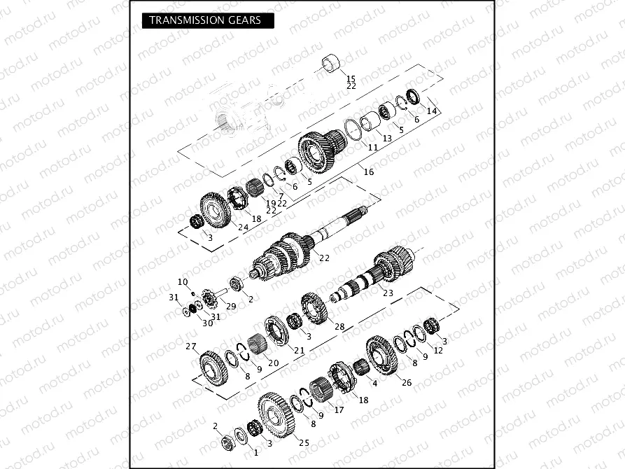 TRANSMISSION GEARS
