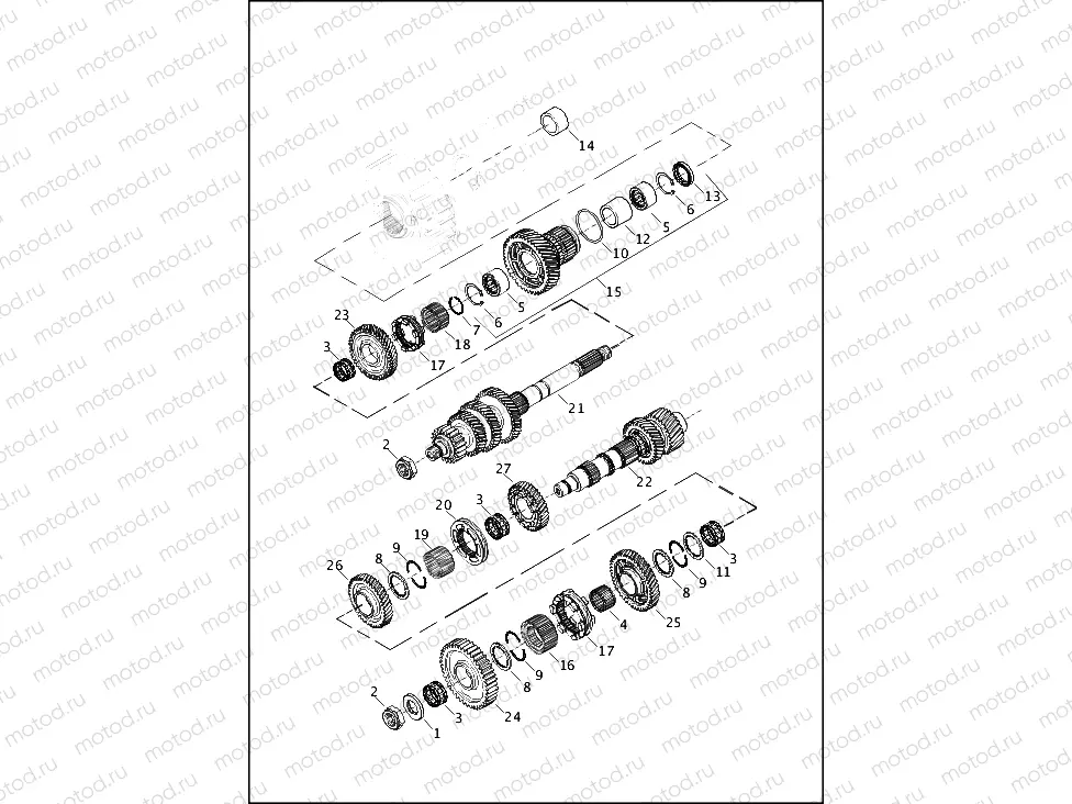 TRANSMISSION GEARS