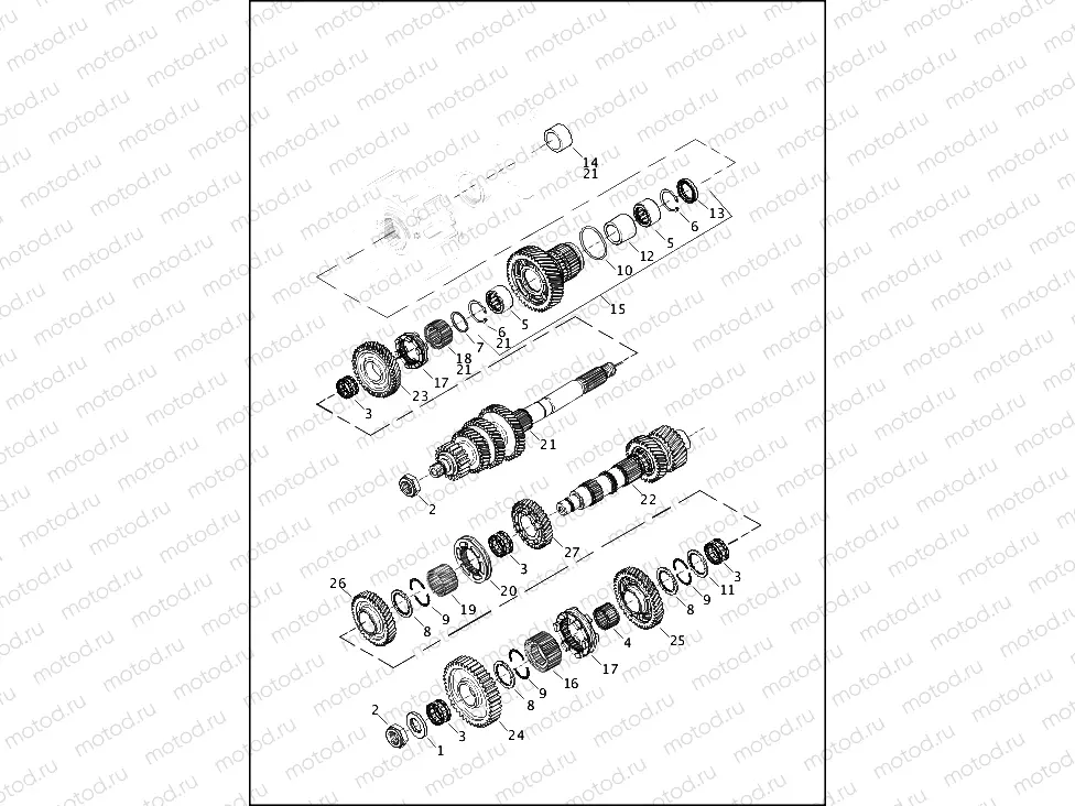 TRANSMISSION GEARS
