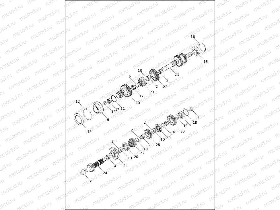 TRANSMISSION GEARS
