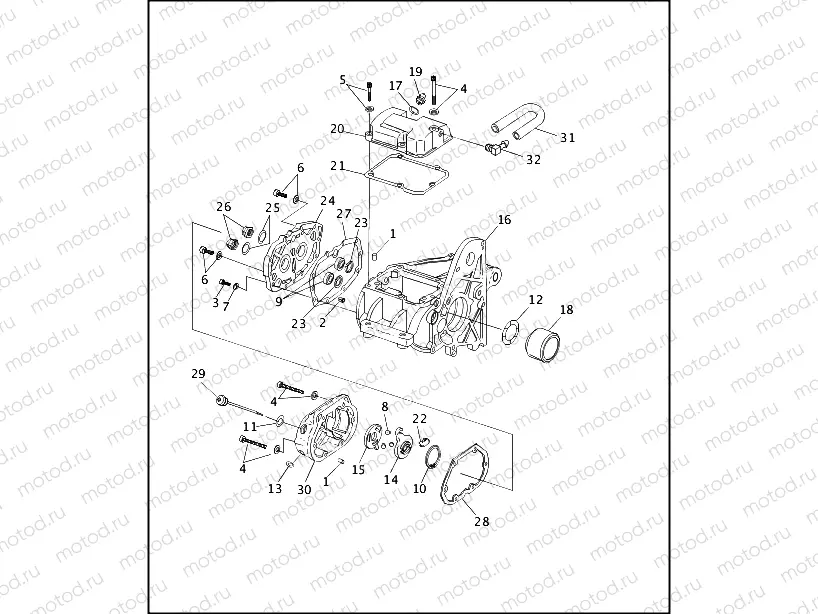 TRANSMISSION HOUSING (2 OF 2)