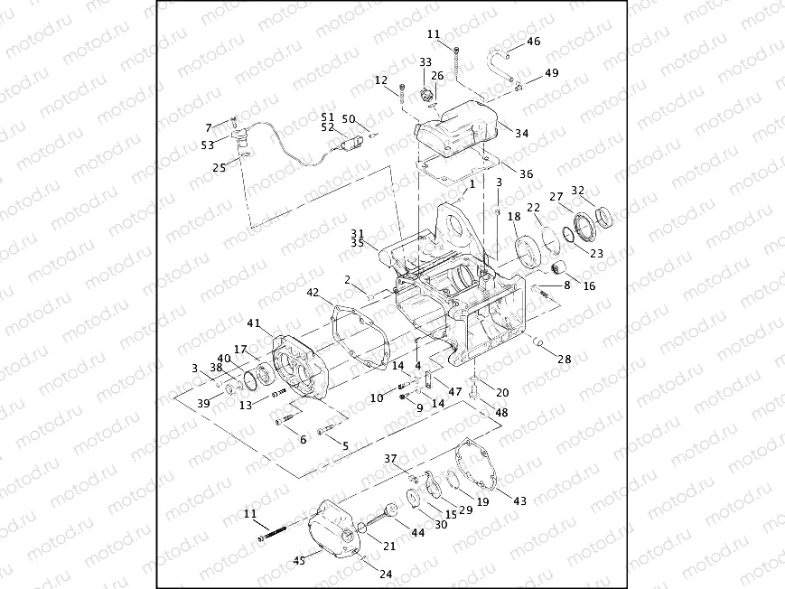 TRANSMISSION HOUSING (2 OF 2)