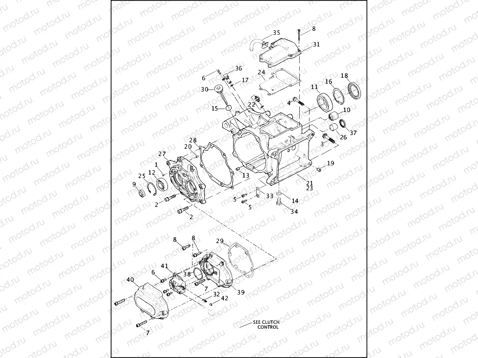 TRANSMISSION HOUSING - FLSS AND FLSTFBS