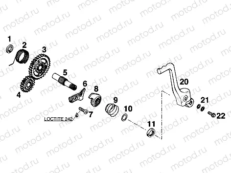 TRANSMISSION II - COUNTERSHAFT
