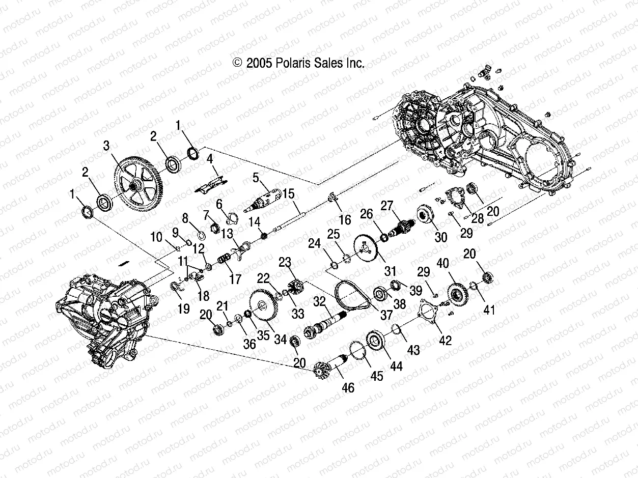 TRANSMISSION INTERNALS - A06LB27FA/LD27FB (4999206689920668C14) | TRANSMISSION INTERNALS - A06LB27FA/LD27FB (4999206689920668C14)
