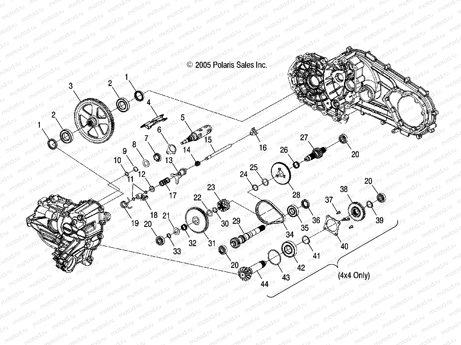 TRANSMISSION INTERNALS - A07LB27AA/AC/LH27AA/AB/AC/AD/AL (4999202079920207C12) | TRANSMISSION INTERNALS - A07LB27AA/AC/LH27AA/AB/AC/AD/AL (4999202079920207C12)