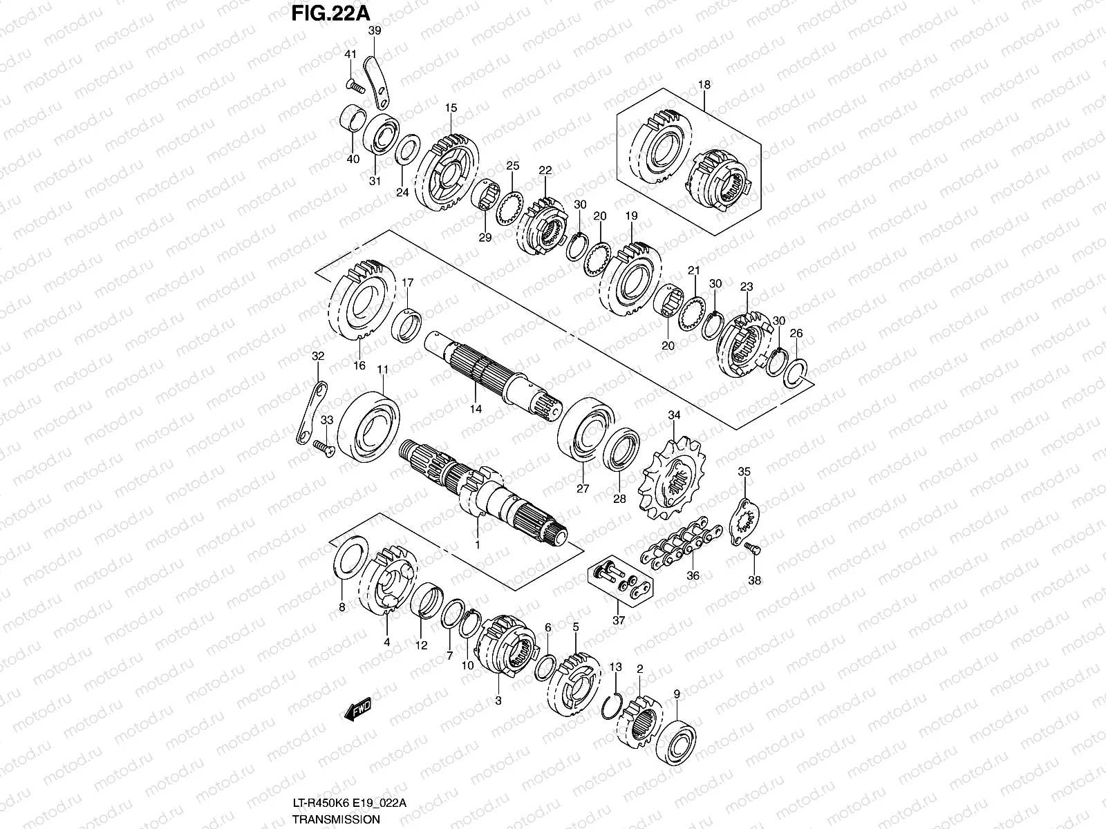 TRANSMISSION (MODEL K8/K9/L0)