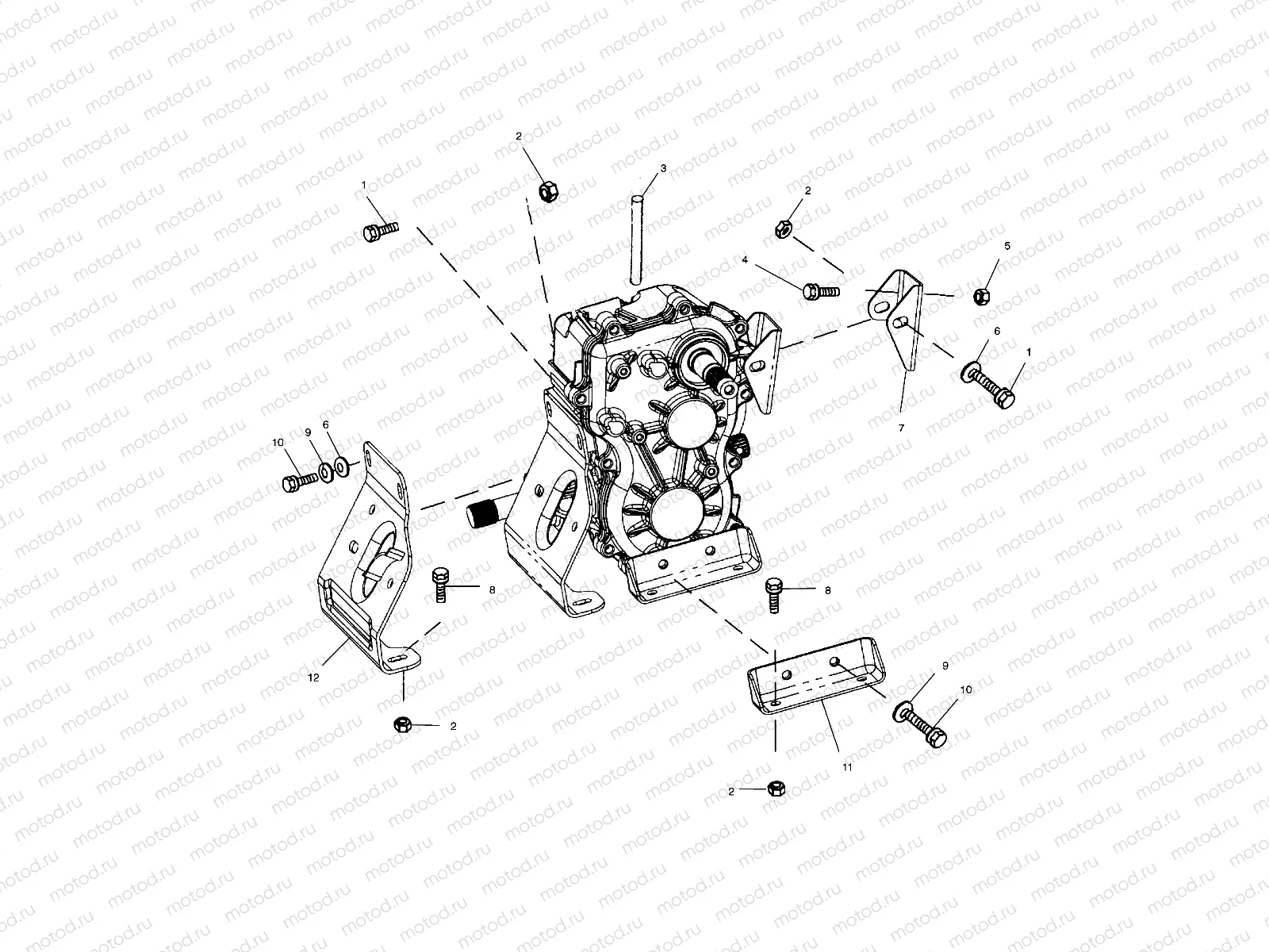 TRANSMISSION MOUNTING - A03CD32AA/AB/AC/FB (4975217521D02) | TRANSMISSION MOUNTING - A03CD32AA/AB/AC/FB (4975217521D02)