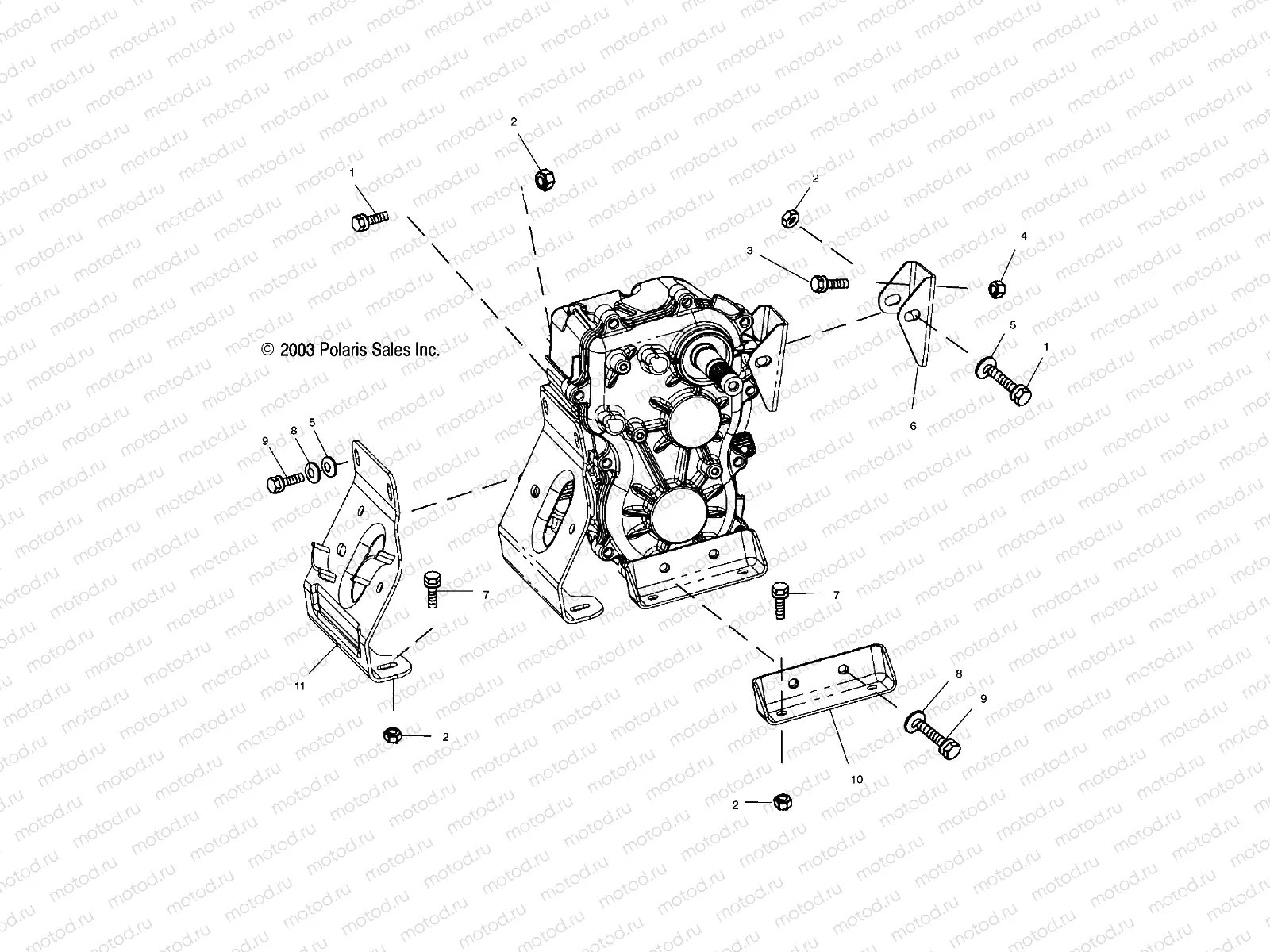 TRANSMISSION MOUNTING - A04CB32AA/FC (4986188618C09) | TRANSMISSION MOUNTING - A04CB32AA/FC (4986188618C09)