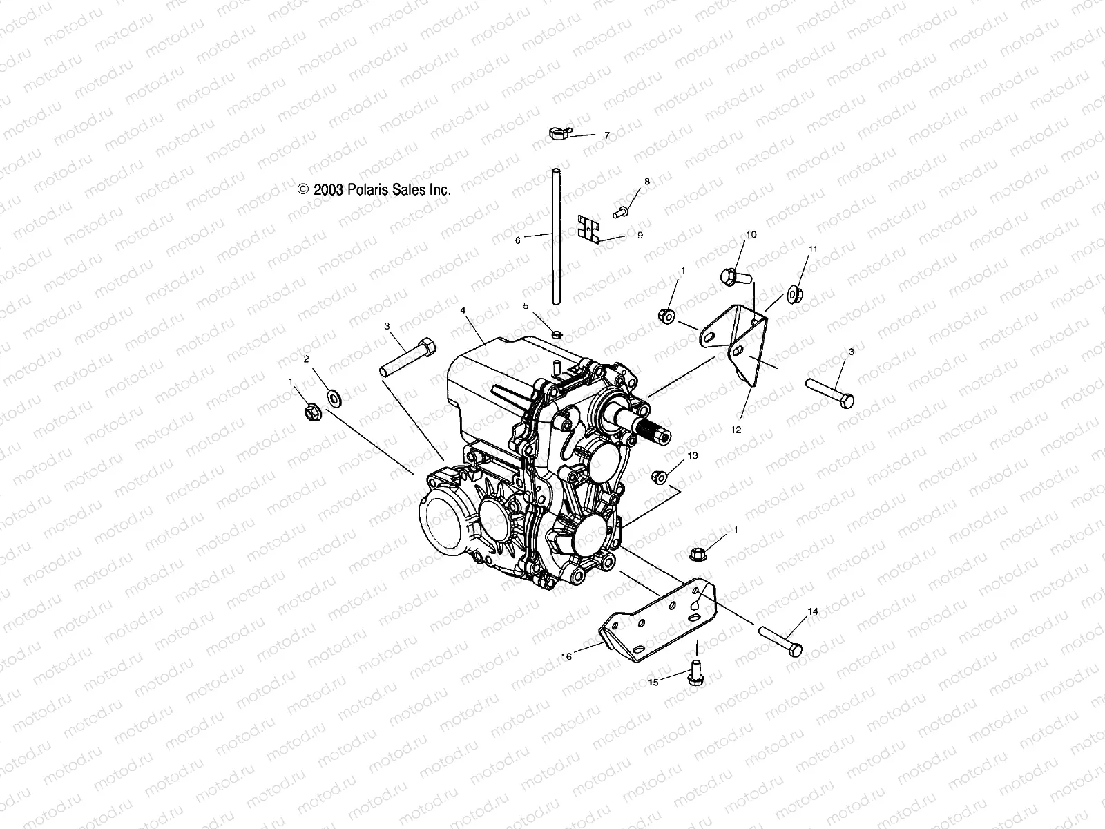 TRANSMISSION MOUNTING - A04RB63AA (4989328932B01) | TRANSMISSION MOUNTING - A04RB63AA (4989328932B01)