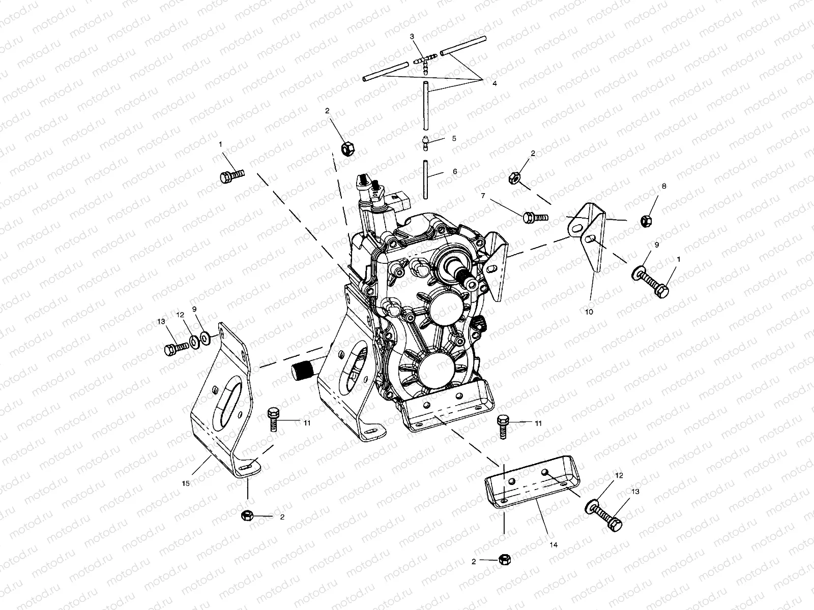 TRANSMISSION MOUNTING - C10CD50AA (4977417741D03) | TRANSMISSION MOUNTING - C10CD50AA (4977417741D03)