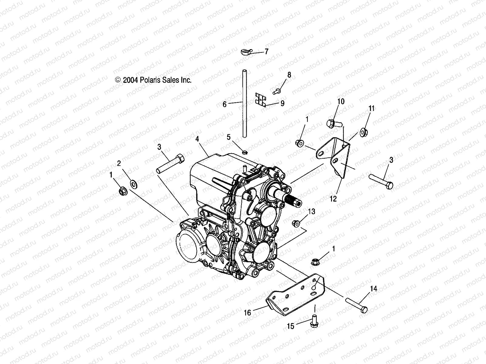 TRANSMISSION MOUNTING - R05RB63AA (4998179817B03) | TRANSMISSION MOUNTING - R05RB63AA (4998179817B03)