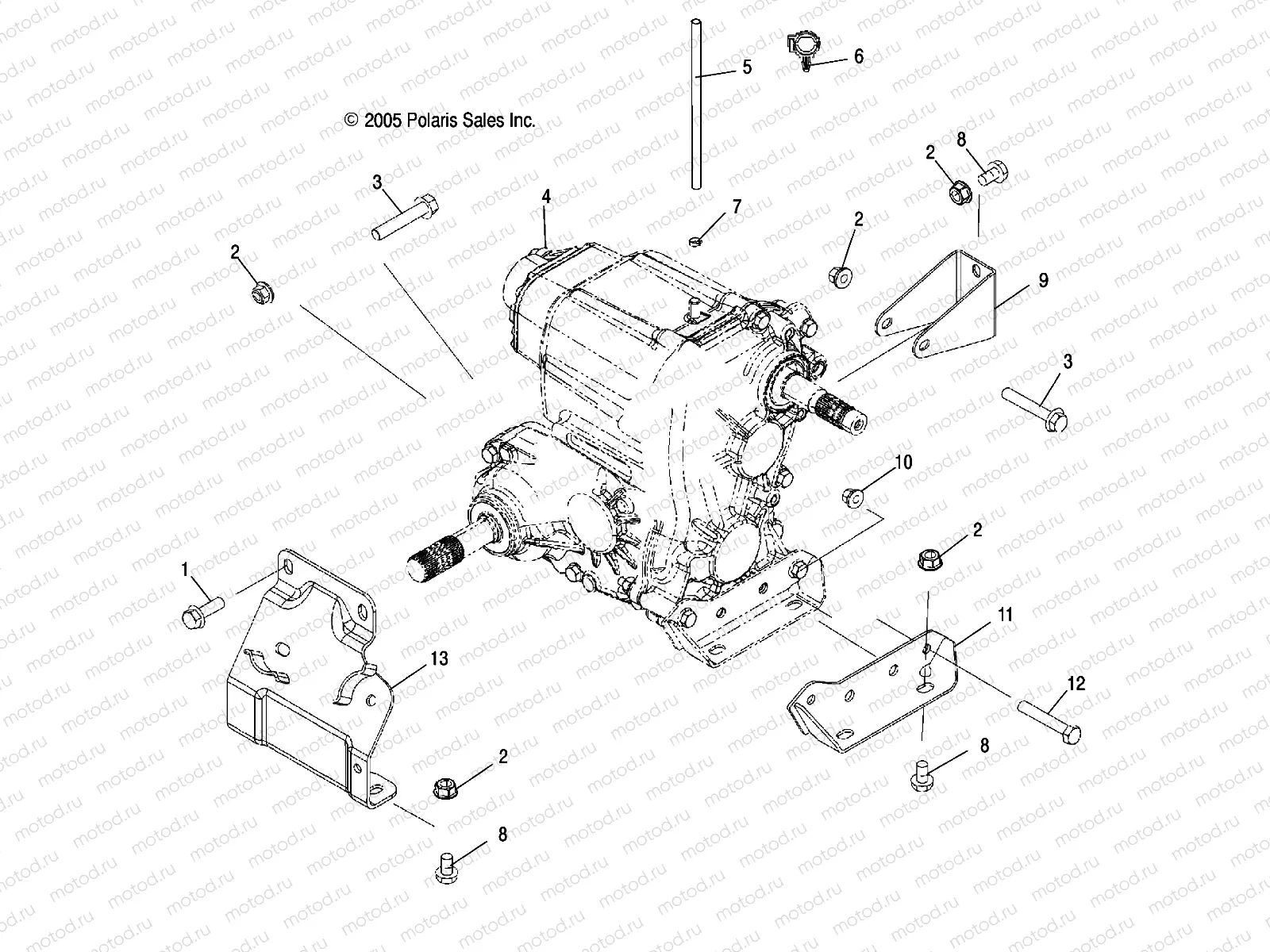 TRANSMISSION MOUNTING - R06RD68AA/AB/AC/AD/AE/AF (4999202219920221B05) | TRANSMISSION MOUNTING - R06RD68AA/AB/AC/AD/AE/AF (4999202219920221B05)