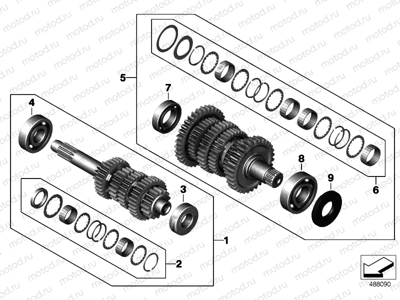 TRANSMISSION SHAFTS