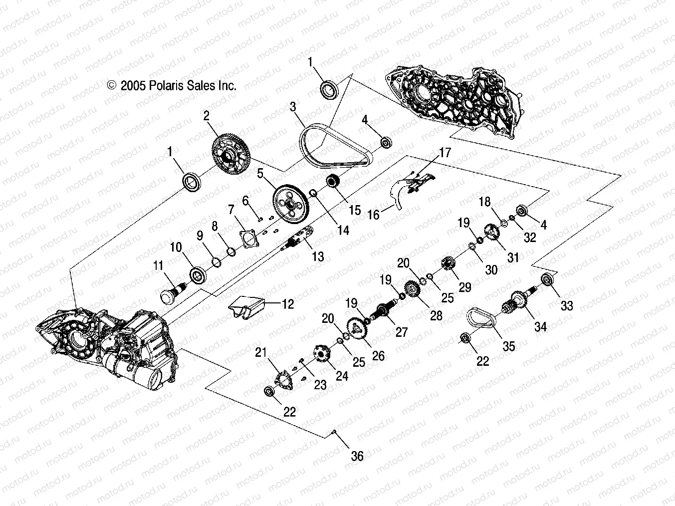 TRANSMISSION | TRANSMISSION, INTERNAL - A07MH50FC (4999200059920005C14)