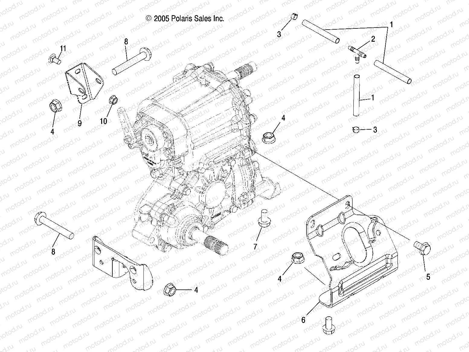 TRANSMISSION | TRANSMISSION, MOUNTING - A07MH68AX/AY/AZ (4999200229920022C09)