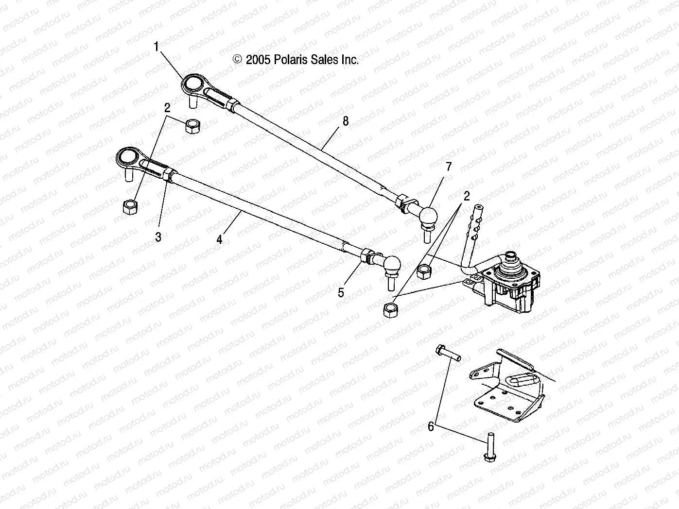 TRANSMISSION | TRANSMISSION, SELECTOR MOUNTING - A07CL50AA (4999201649920164C12)