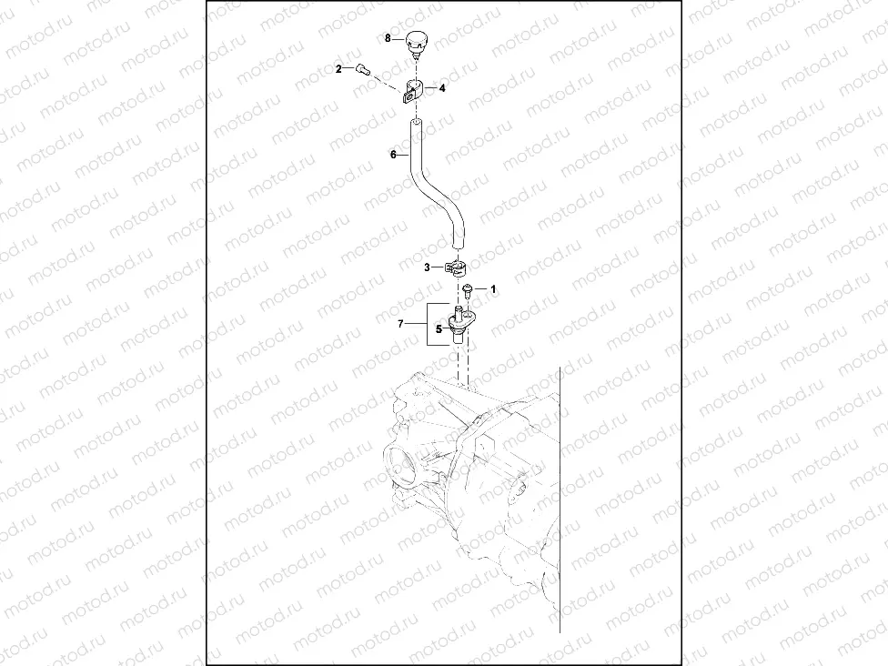 TRANSMISSION VENT TUBE