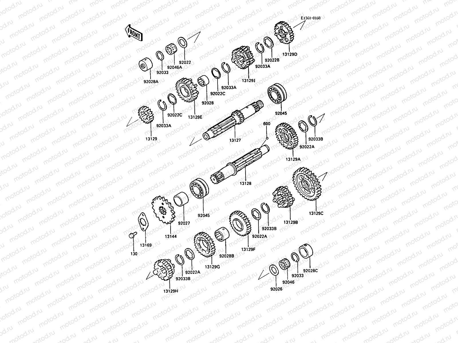 Transmission(ZX600AE051056-)