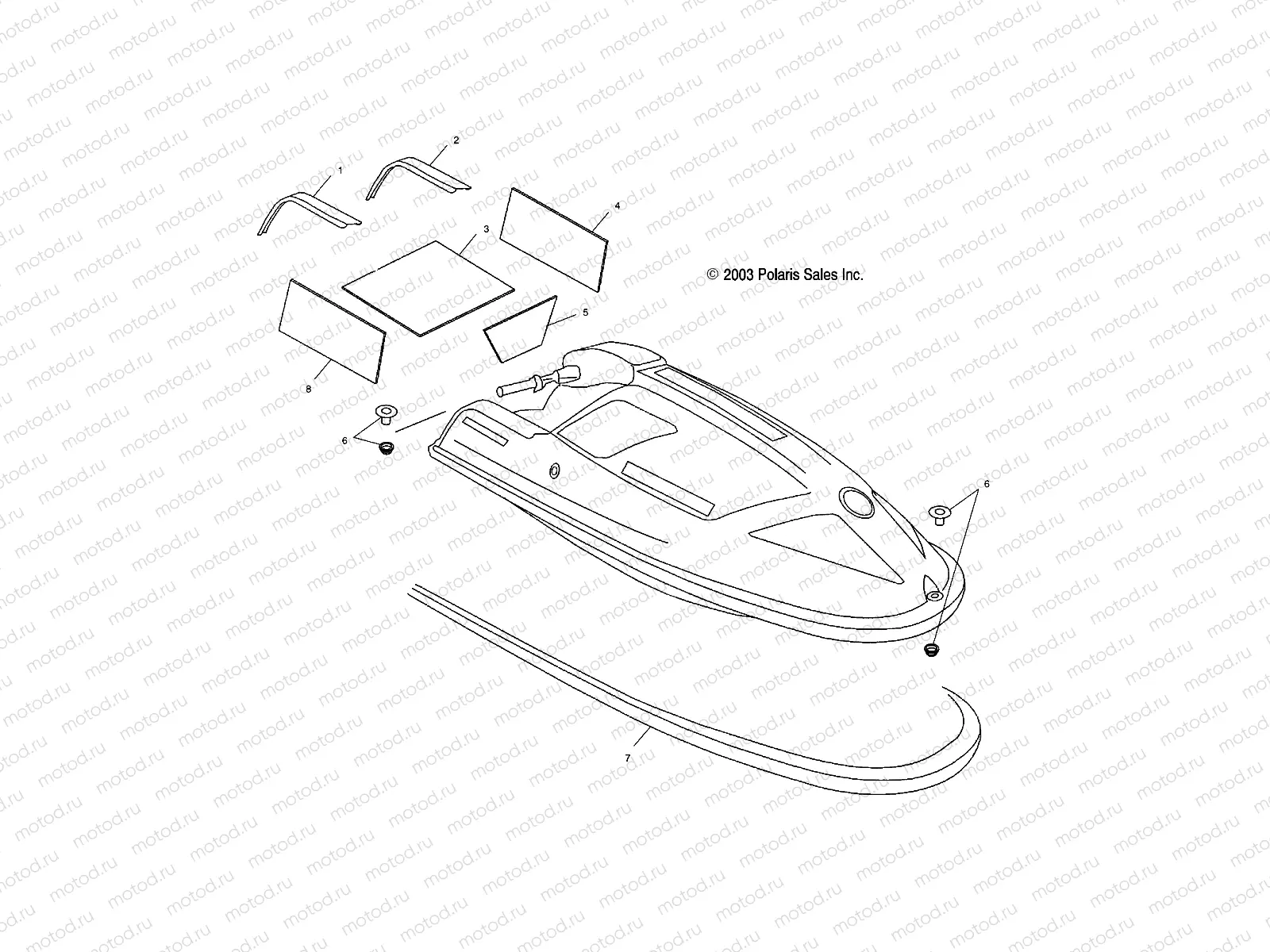 TRIM and BUMPER - W045402DA (4990599059A03) | TRIM and BUMPER - W045402DA (4990599059A03)