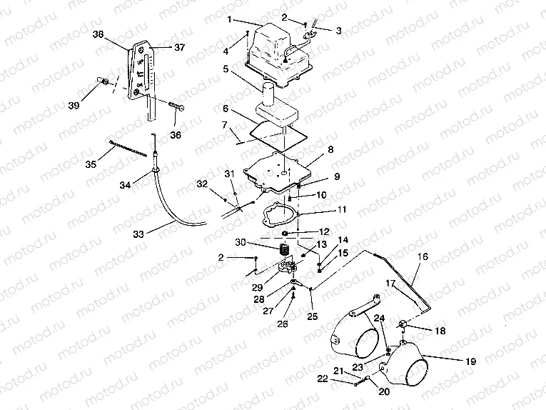 TRIM PACKAGE SL 750 B944070 (4927012701014A) | TRIM PACKAGE SL 750 B944070 (4927012701014A)