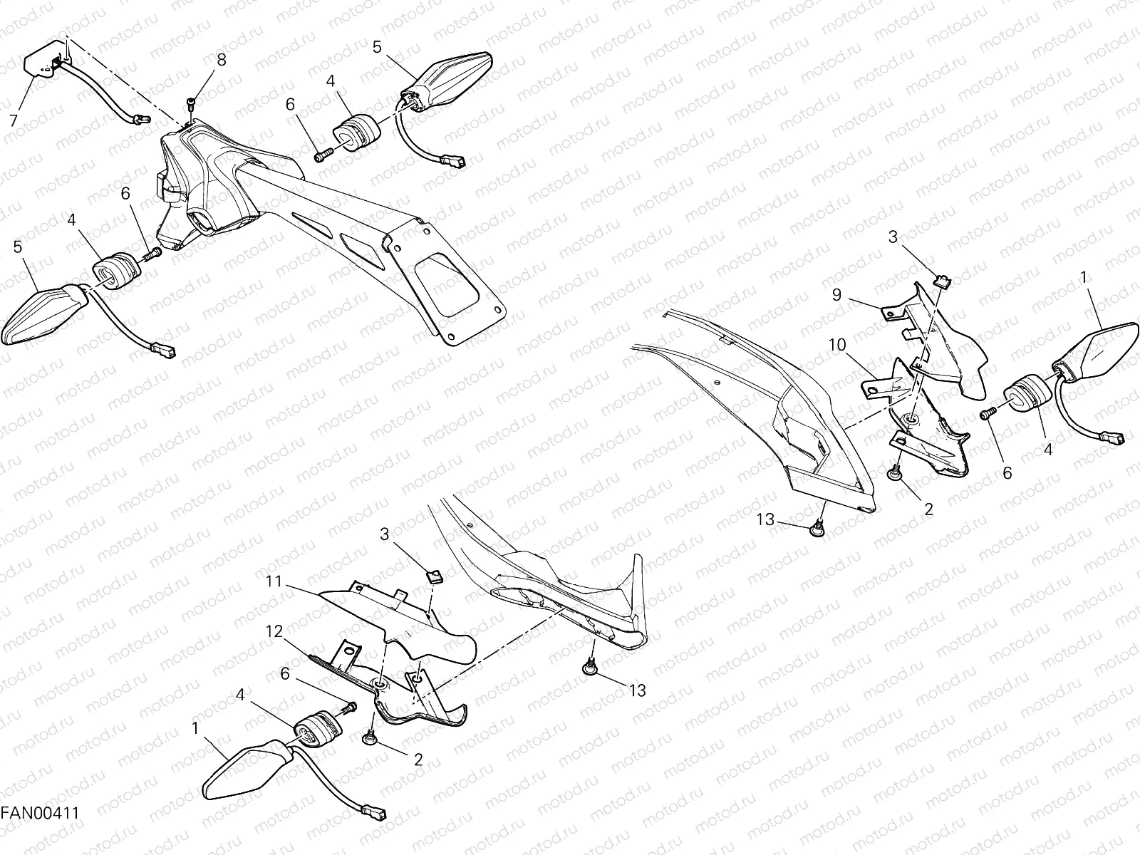 TURN INDICATORS [MOD:M937+;XST:ROK]