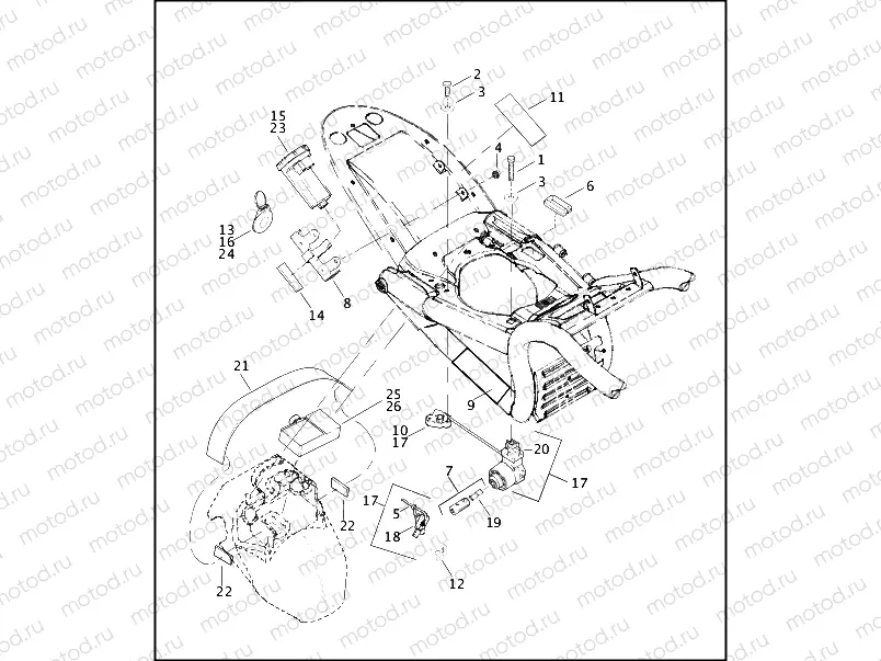 TURN SIGNAL MODULE & IGNITION SWITCH