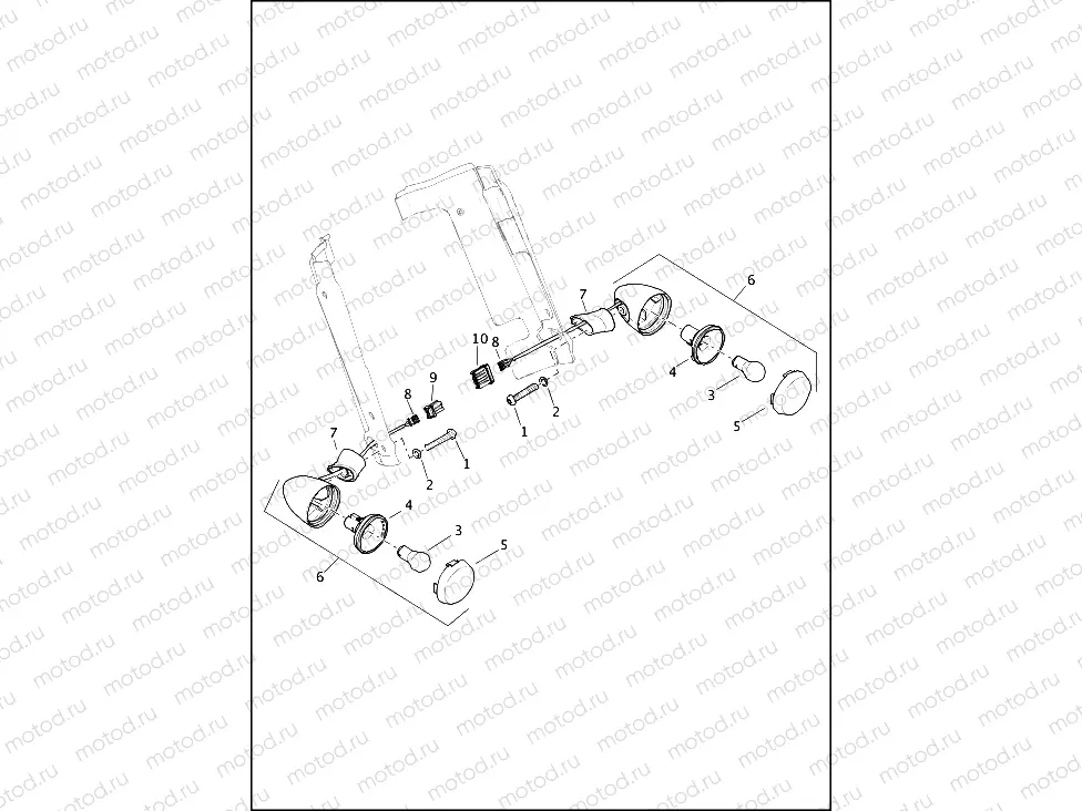 TURN SIGNALS, FRONT - FLRT