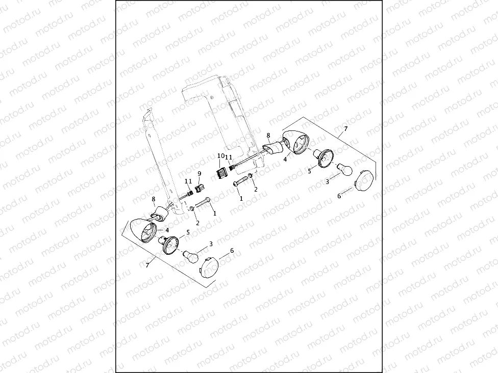 TURN SIGNALS, FRONT - FLRT - DOMESTIC