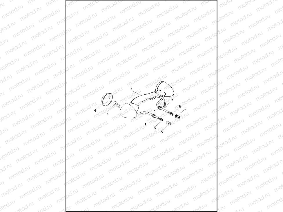 TURN SIGNALS, REAR - FLHCS