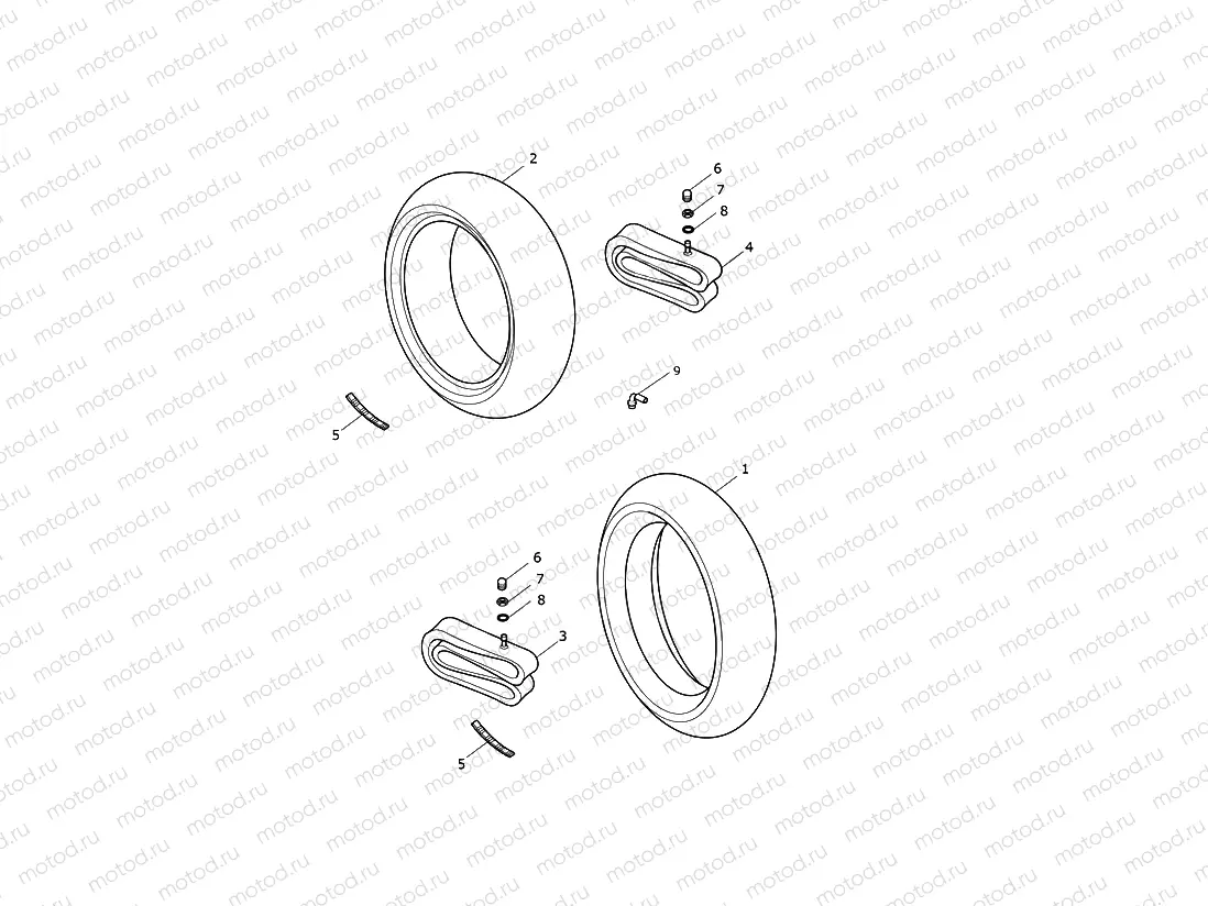 Tyres, Valves & Balance Weights