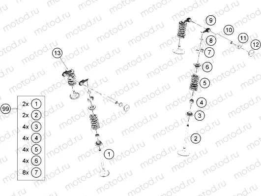 VALVE DRIVE|Engine|36