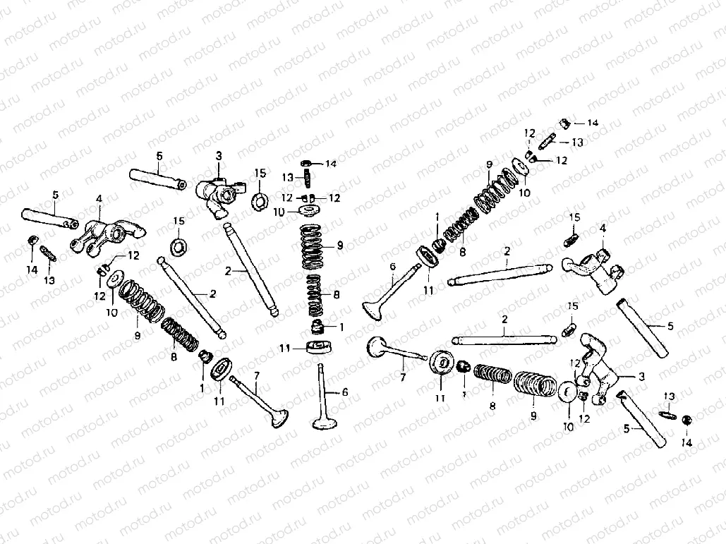 VALVE + UPPER ROCKER ARM