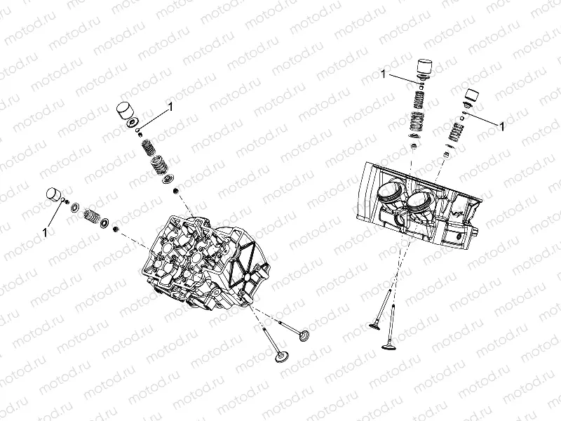 Valves pads