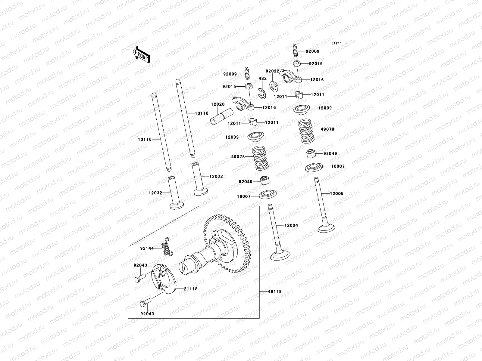 Valve(s)/Camshaft(s)