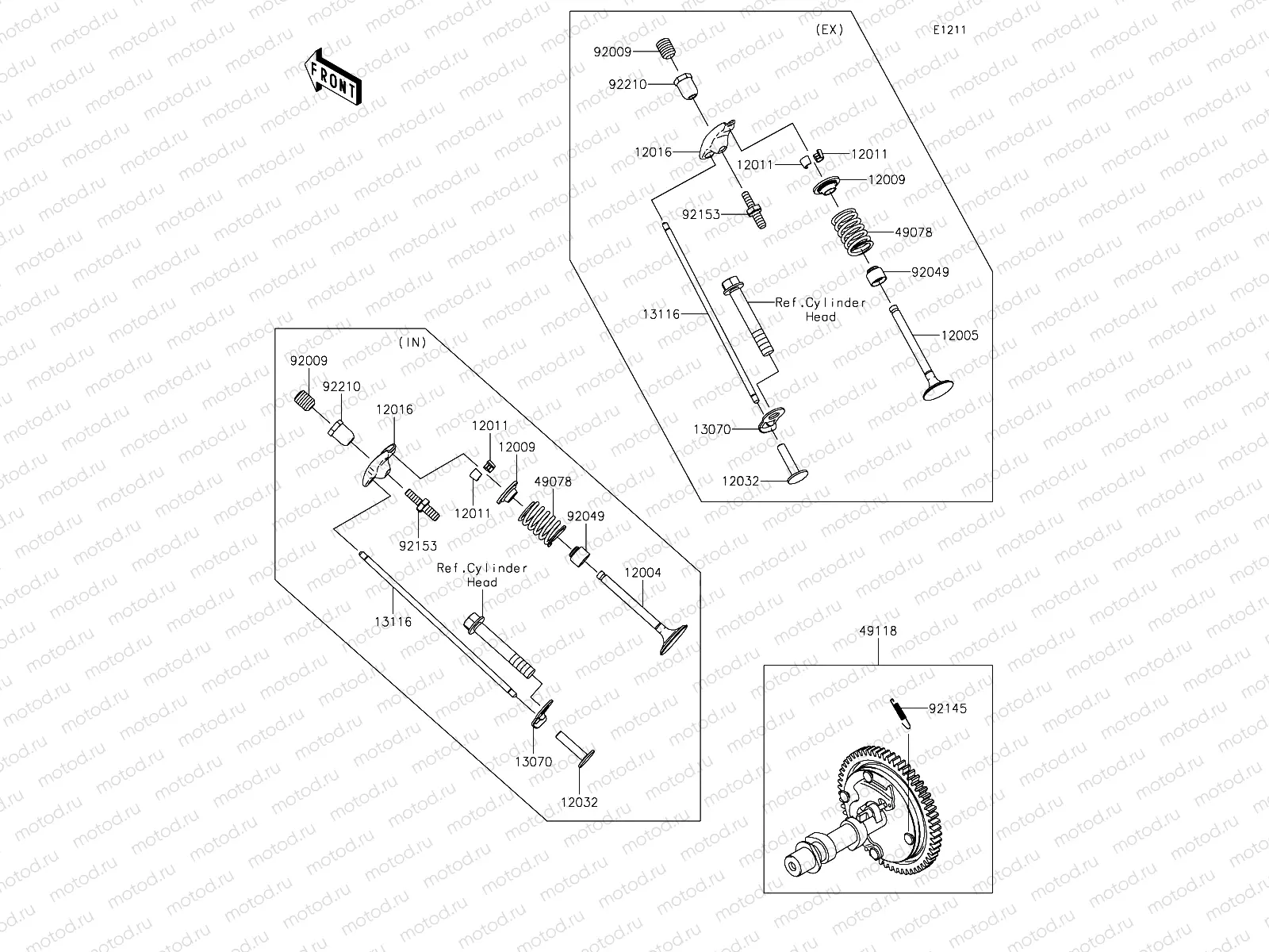 Valve(s)/Camshaft(s)