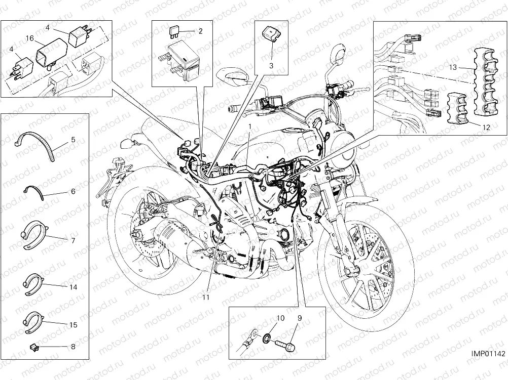 VEHICLE ELECTRIC SYSTEM [MOD:SCR800CR]