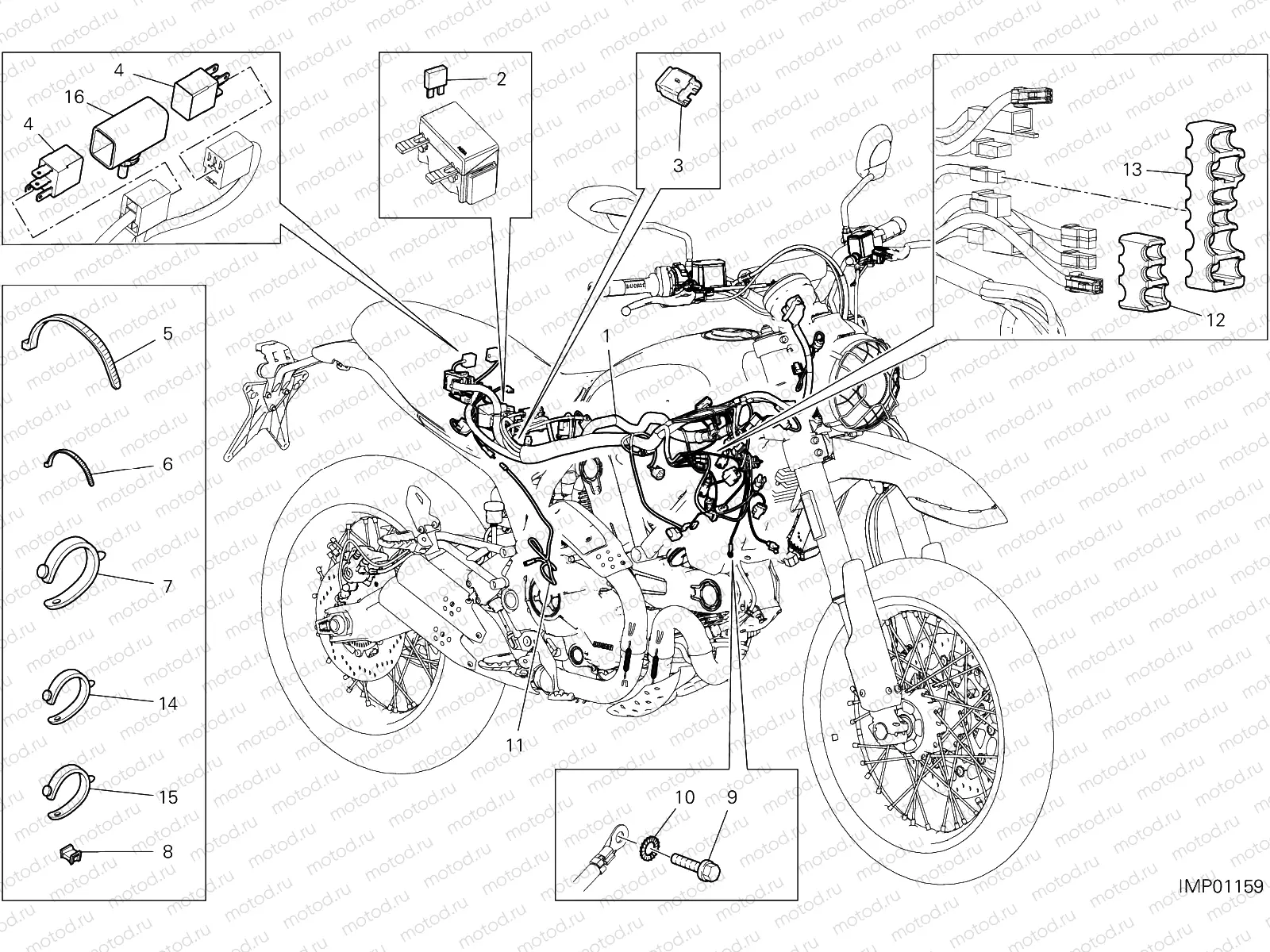 VEHICLE ELECTRIC SYSTEM [MOD:SCR800FH]