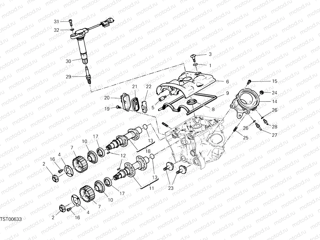 Vertical Cylinder Head