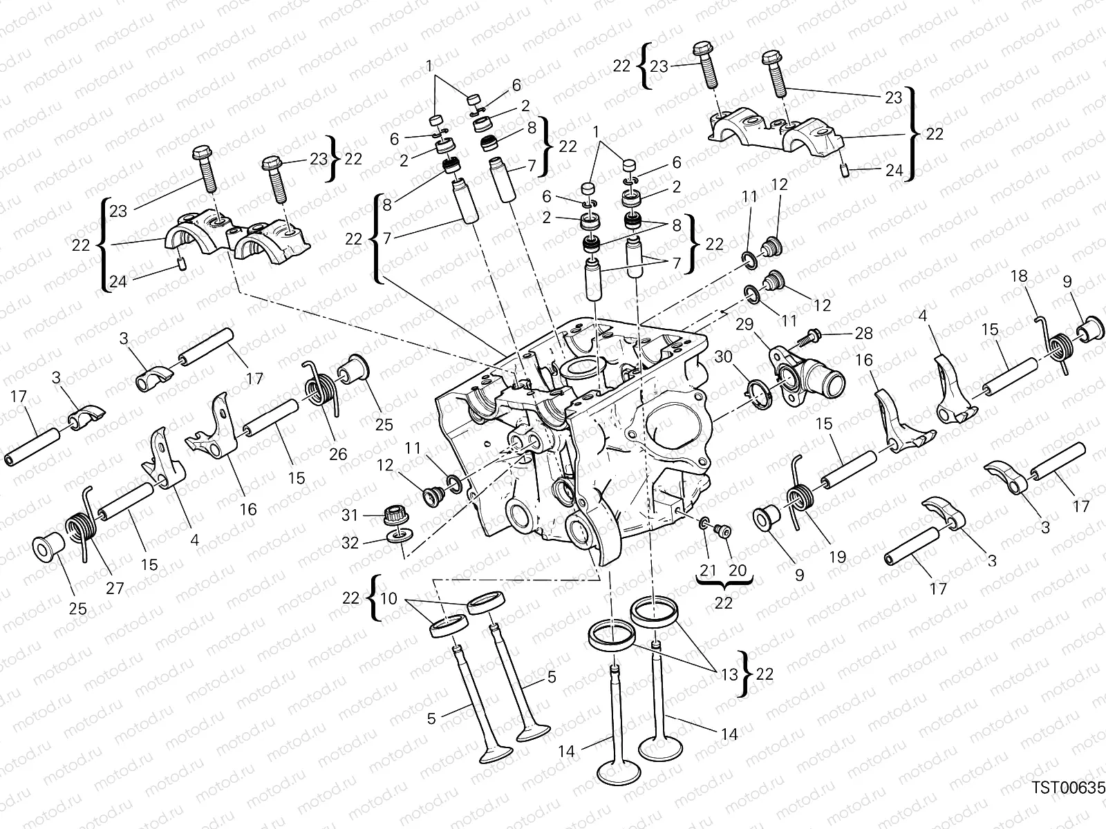 VERTICAL HEAD [MOD:HYM 950]