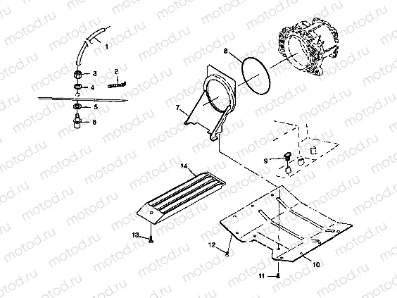 WATER INLET - I984690 (4945114511b010) | WATER INLET - I984690 (4945114511b010)