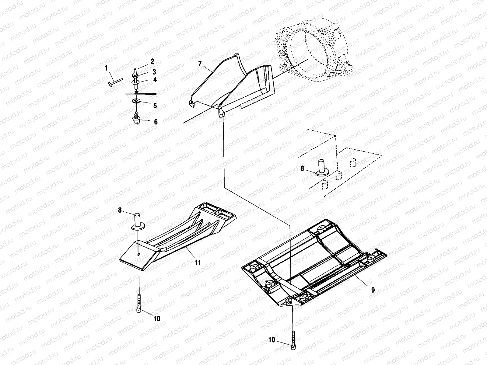 WATER INLET - I995094 (4951485148B011) | WATER INLET - I995094 (4951485148B011)