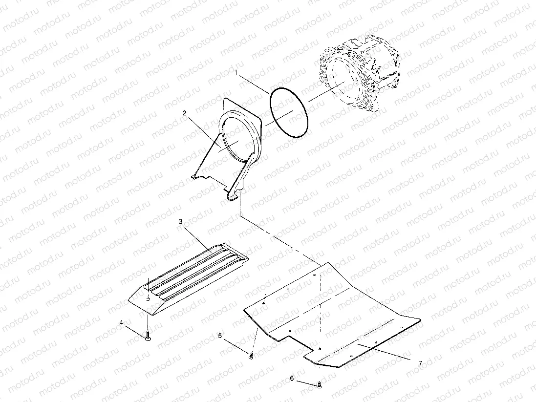 WATER INLET  SL 650 B954058 (4930483048B009) | WATER INLET  SL 650 B954058 (4930483048B009)