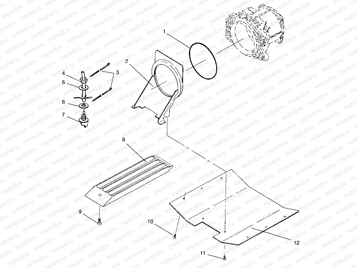 WATER INLET SL 750 B954070 (4930523052B010) | WATER INLET SL 750 B954070 (4930523052B010)