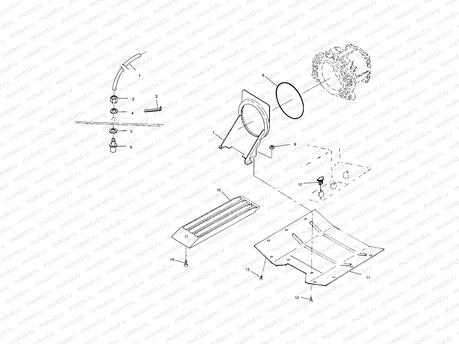 WATER INLET - W004673D (4955755575B010) | WATER INLET - W004673D (4955755575B010)