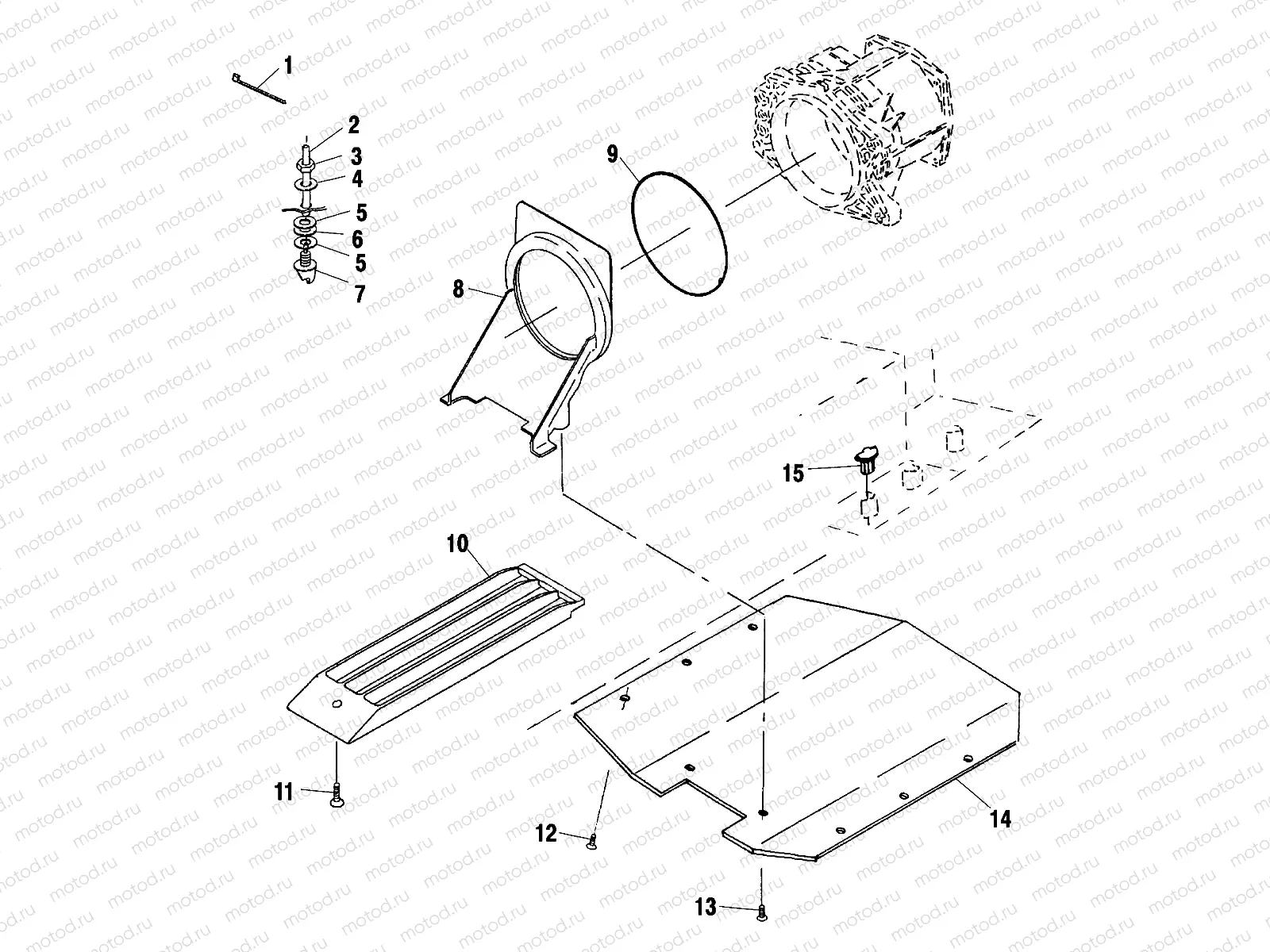 WATER INLET - W025197D/W025197I (4971297129B09) | WATER INLET - W025197D/W025197I (4971297129B09)