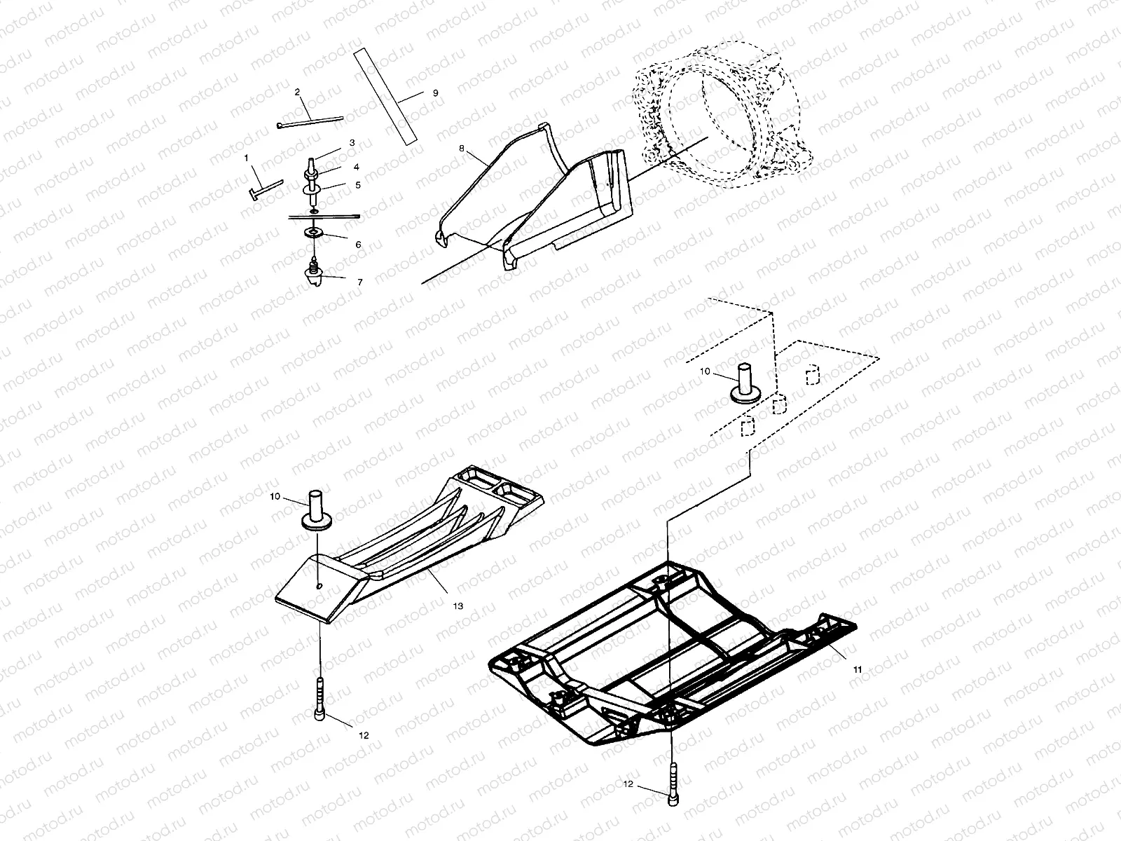 WATER INLET - W035098CA/W035098IA (4981028102B08) | WATER INLET - W035098CA/W035098IA (4981028102B08)