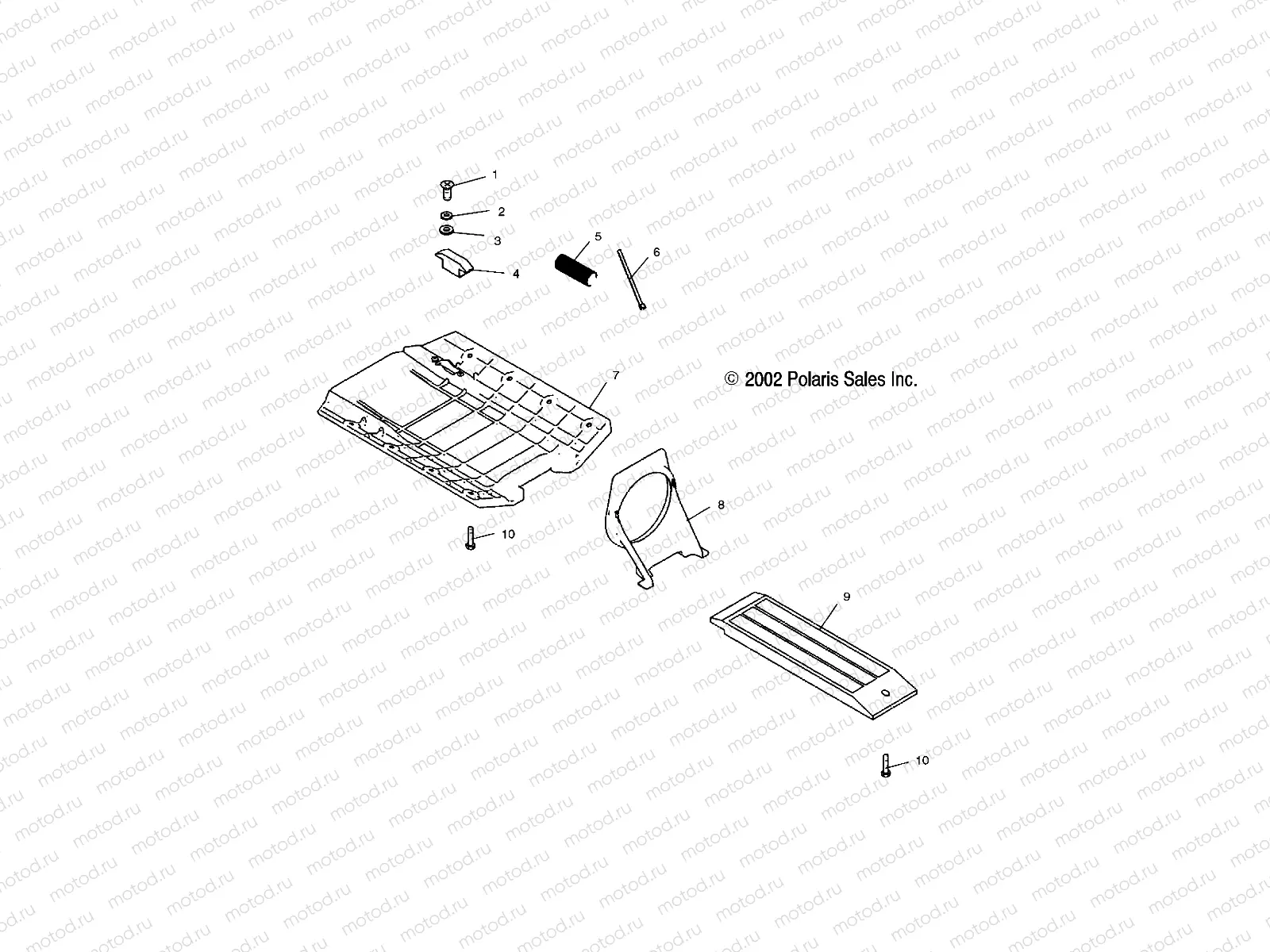 WATER INLET - W035303CA/CB/IA/IB (4981068106B03) | WATER INLET - W035303CA/CB/IA/IB (4981068106B03)