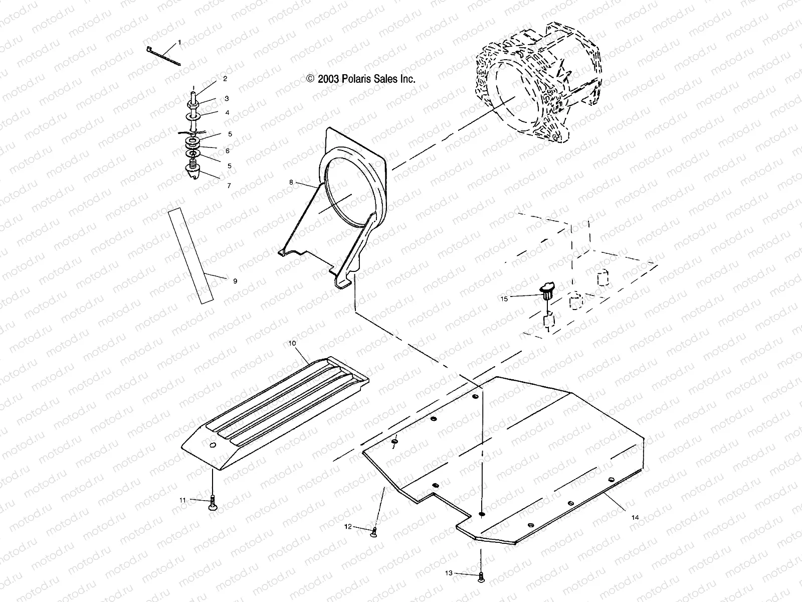 WATER INLET - W045101CA/W045101IA (4990479047B10) | WATER INLET - W045101CA/W045101IA (4990479047B10)